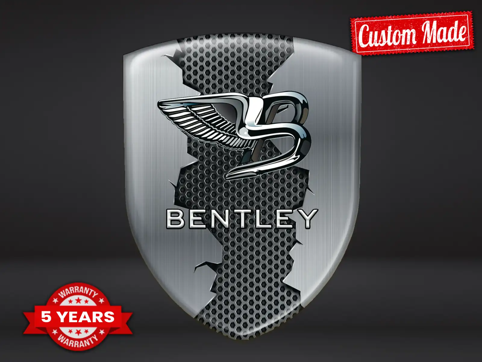 Bentley Pegatinas Logo Auto Máximo Duradero Estilo Diseño